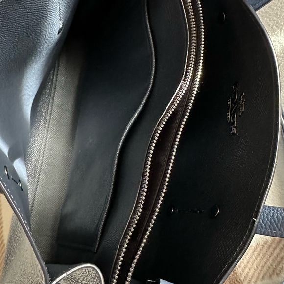 Coach Charlie Carryall handbag and crossbody (blue) - Picture 14 of 15